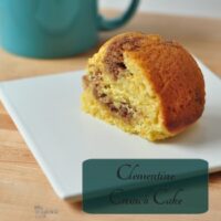 clementine crunch cake