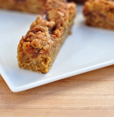 Apple Butter Caramel Bars