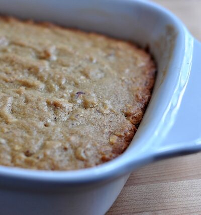 chewy coconut almond blondies