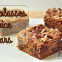 molasses spice bars