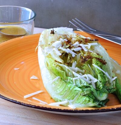 grilled romaine salad