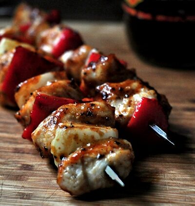 southwest chicken skewers