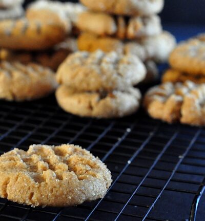 Chewy Peanut Butter Cookies on The Creekside Cook