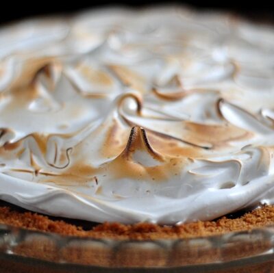 s'more chocolate pie