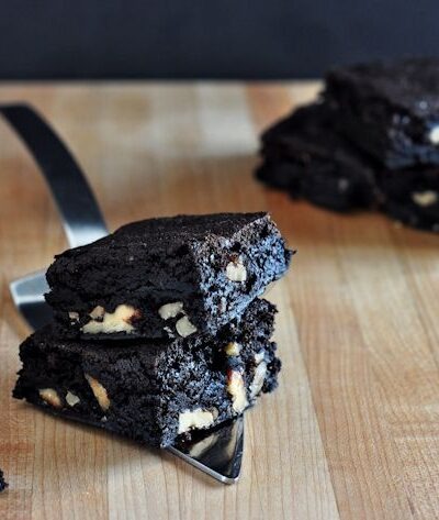 Dark Chocolate Fudge Brownies
