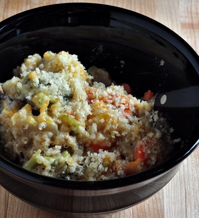 Cheesy Quinoa Veggie Bake on The Creekside Cook