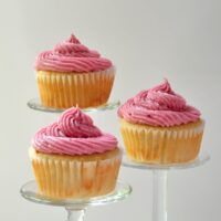 Trio of Cherry Limeade Cupcakes on The Creekside Cook