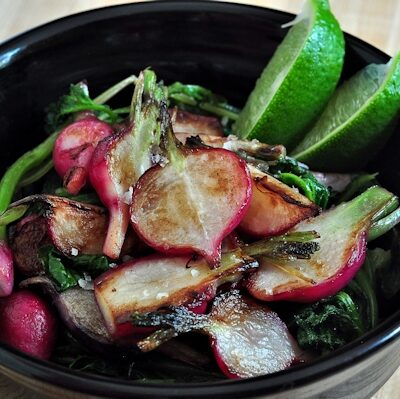 featured_Sauteed Radishes with Sea Salt & Lime on The Creekside Cook