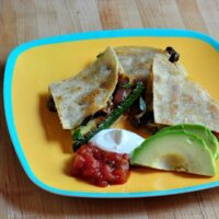 Zucchini Black Bean Quesadillas Recipe