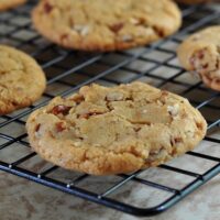 Recipe for Brown Butter Pecan Cookies on The Creekside Cook
