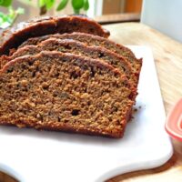 Recipe for Zucchini Oat Bread on The Creekside Cook
