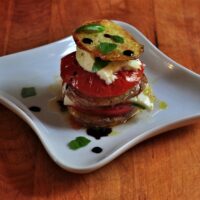 Recipe for Margherita Roast Potatoes on The Creekside Cook