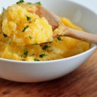 Recipe for Rutabaga Cheddar Mash on The Creekside Cook