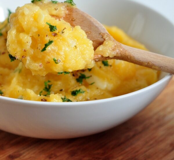 Recipe for Rutabaga Cheddar Mash on The Creekside Cook