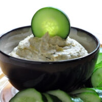 Lemon Dill Hummus recipe on The Creekside Cook