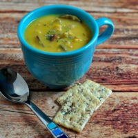 Recipe for Butternut Sausage Soup on The Creekside Cook
