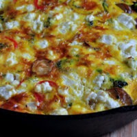 Veggie Frittata on The Creekside Cook