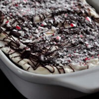 Recipe for Candy Cane Brownies on The Creekside Cook