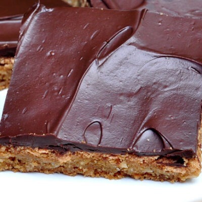 Chewy Toasted Coconut Squares