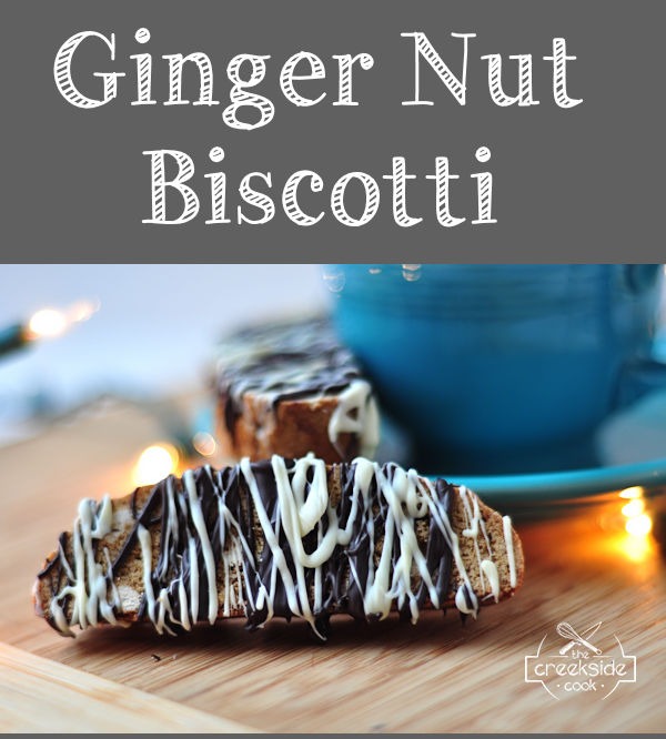 Ginger Nut Biscotti on The Creekside Cook
