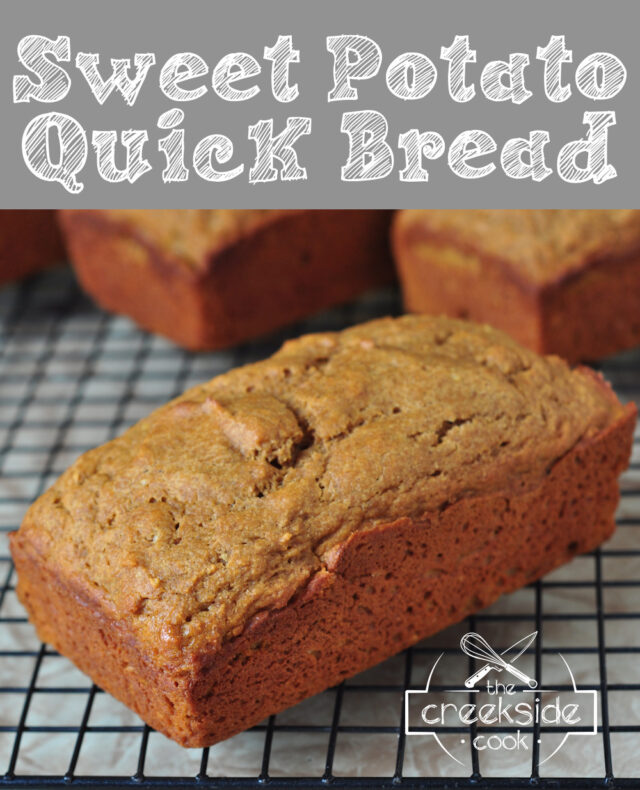 Sweet Potato Quick Bread on The Creekside Cook