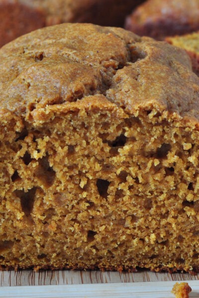 Recipe for Sweet Potato Quick Bread on The Creekside Cook