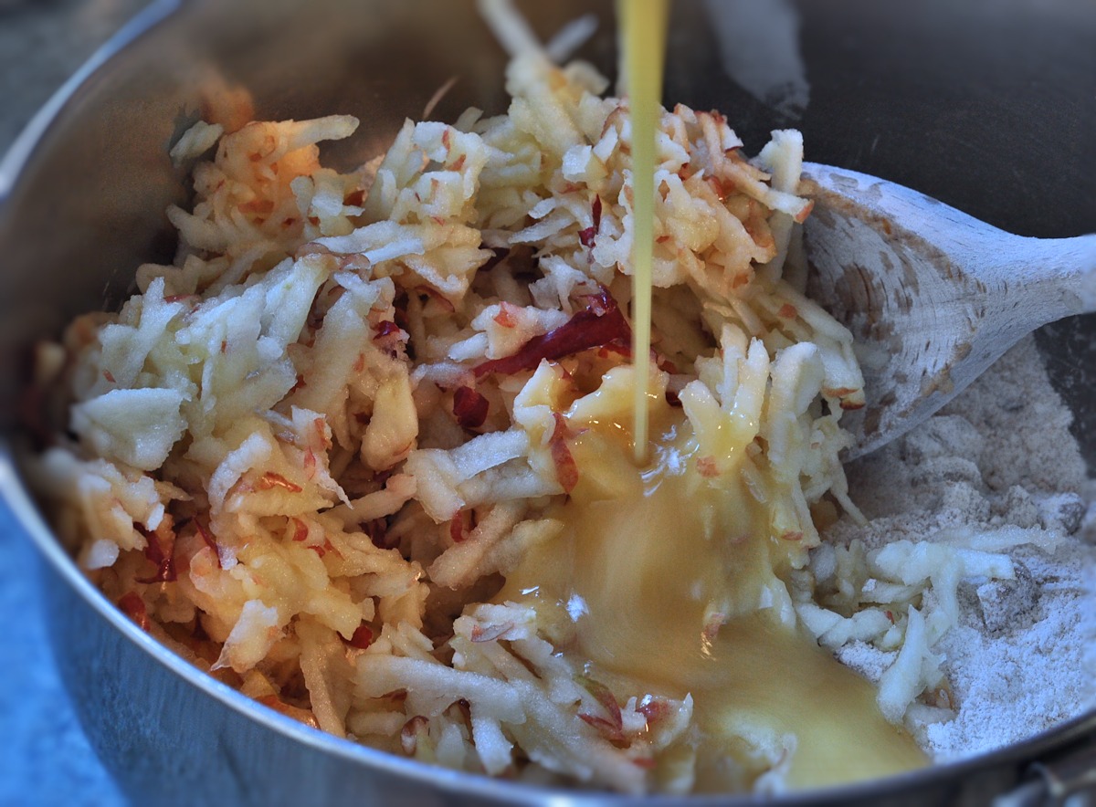 Batter for cake on The Creekside Cook