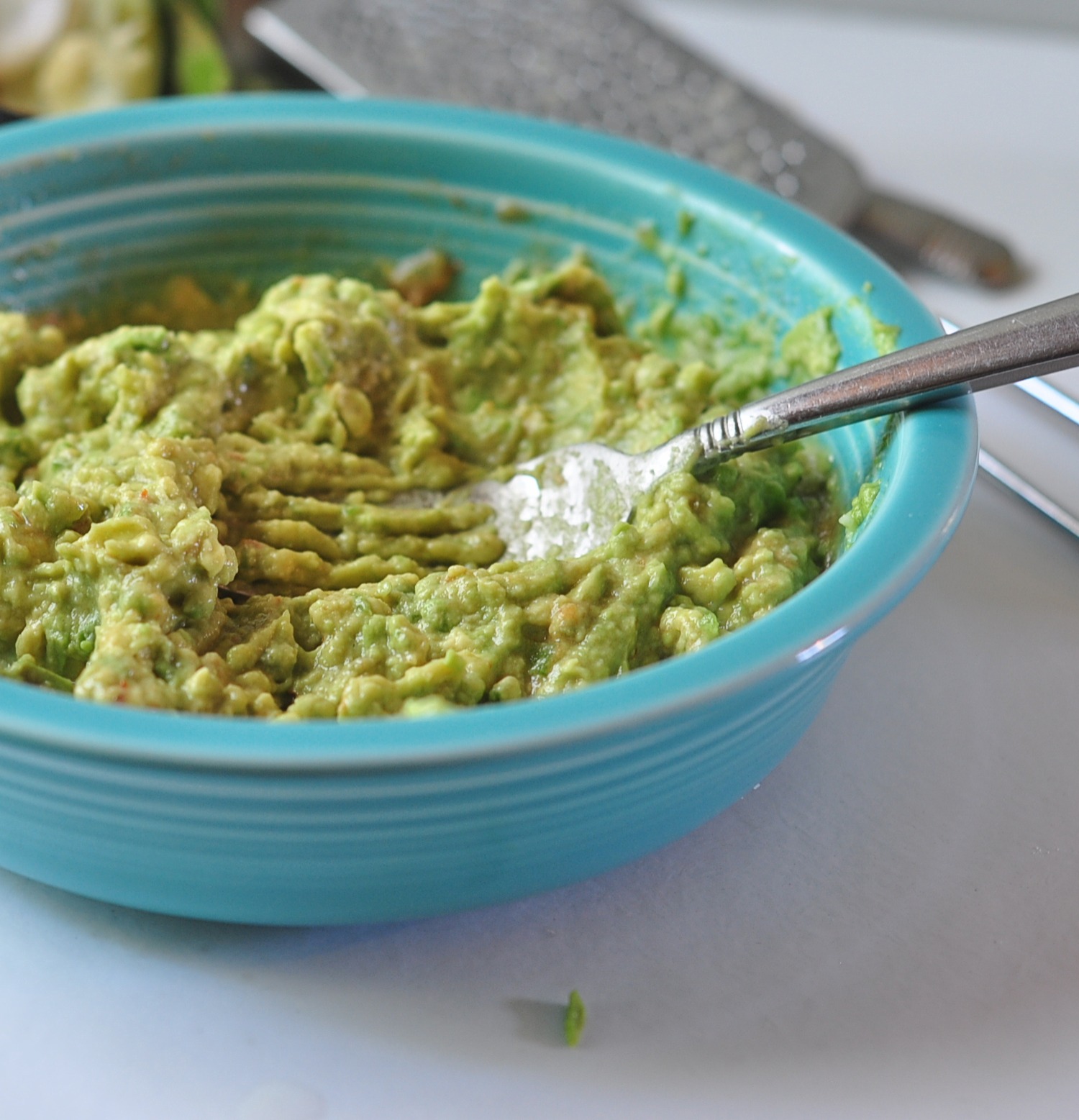 Mashed Guacamole on The Creekside Cook