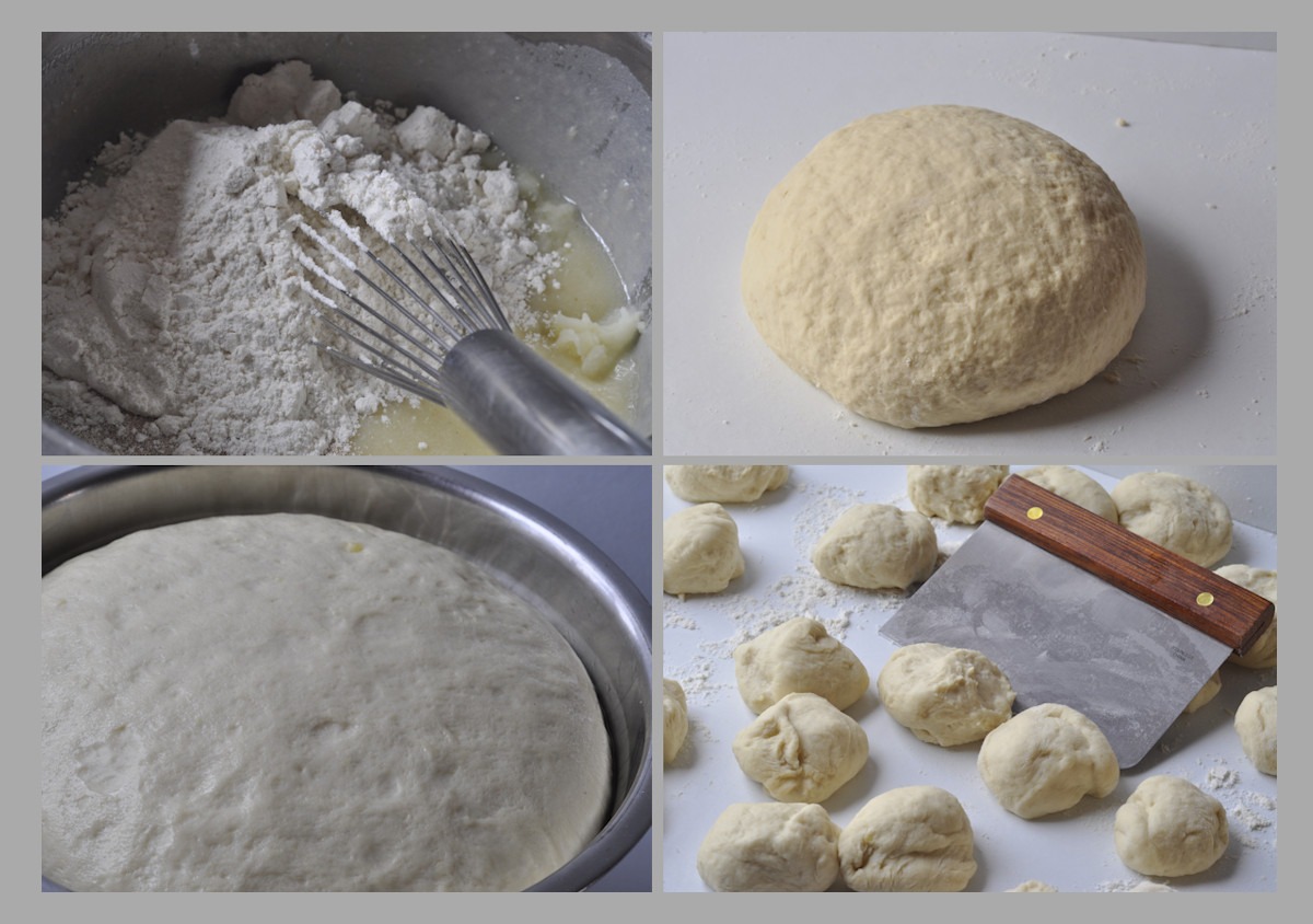 Making the dough on The Creekside Cook