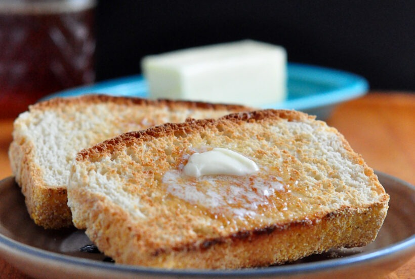 Toasted English Muffin Bread on The Creekside Cook