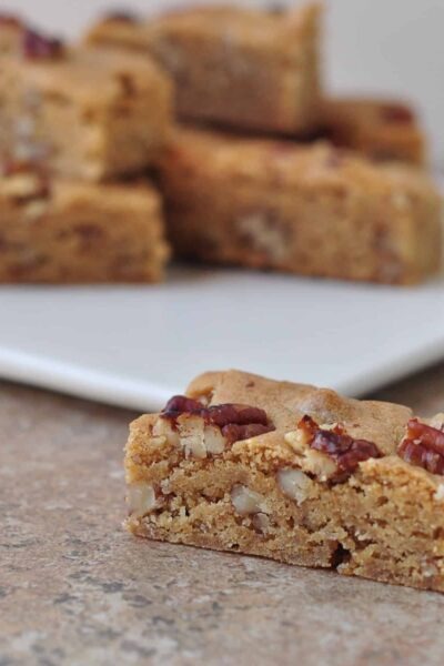 Lemon Spice Brownies on The Creekside Cook