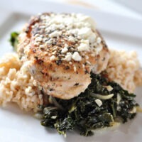 Mediterranean Chicken & Kale on The Creekside Cook