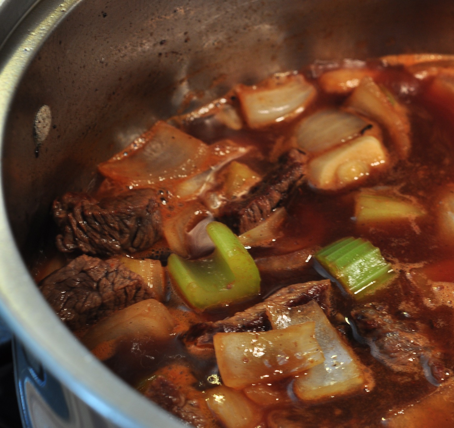simmering