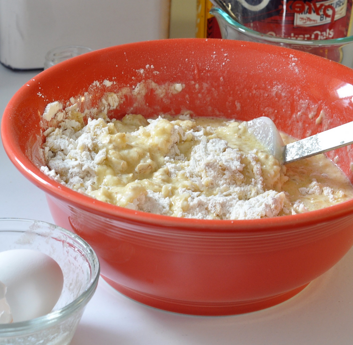 Mixed batter on The Creekside Cook