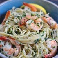 Recipe for Vermicelli with Shrimp and Herbs on The Creekside Cook