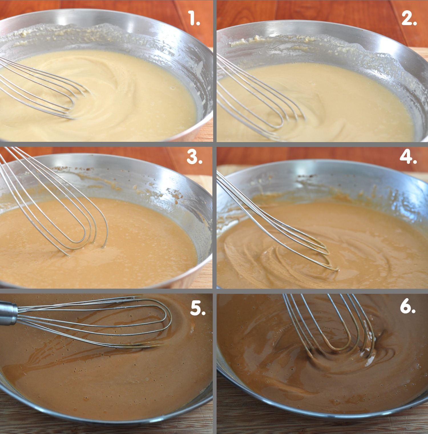 Making roux on The Creekside Cook