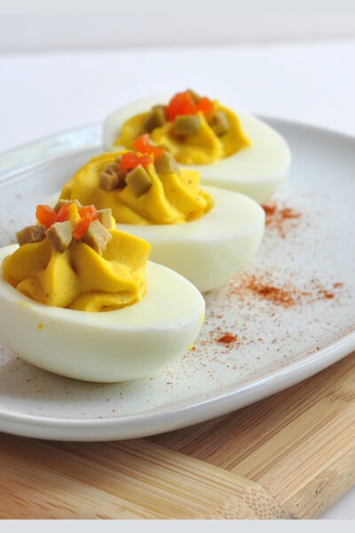 Deviled Eggs on The Creekside Cook