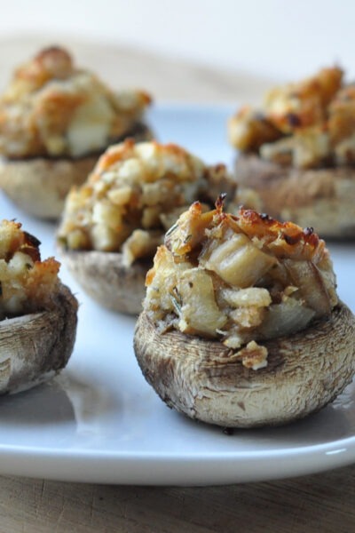 Cheese Stuffed Mushrooms on The Creekside Cook