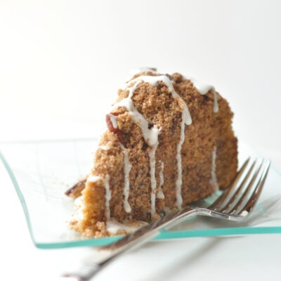 Recipe for Sweet Potato Coffee Cake on The Creekside Cook