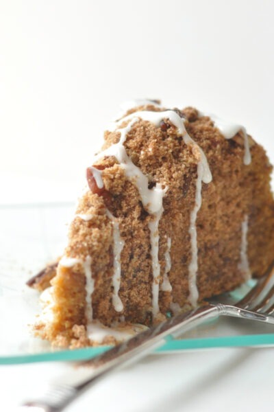 Recipe for Sweet Potato Coffee Cake on The Creekside Cook