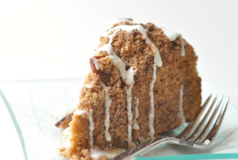 Recipe for Sweet Potato Coffee Cake on The Creekside Cook