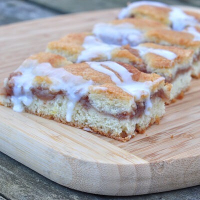 bars on cutting board