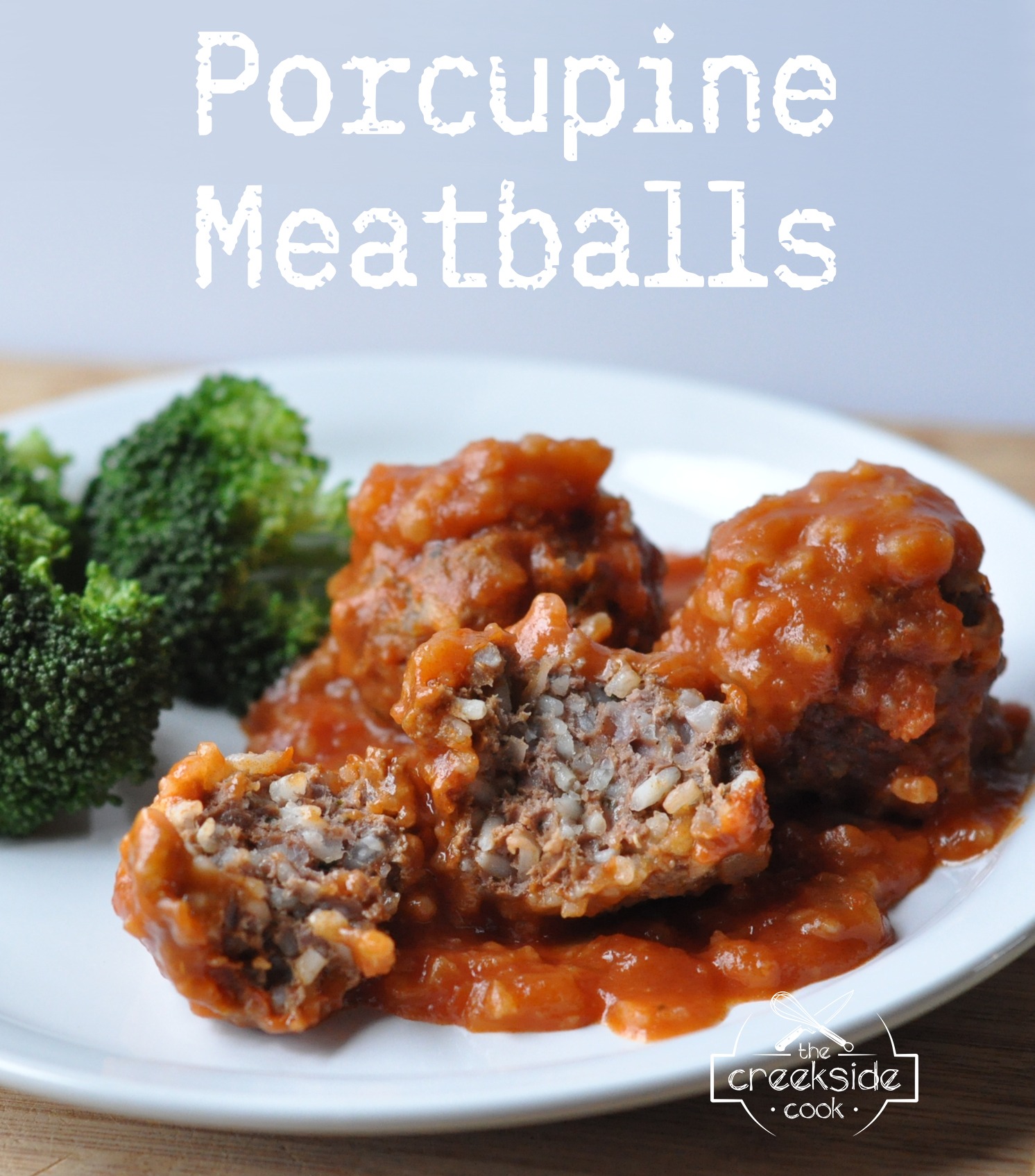 Recipe for Porcupine Meatballs on The Creekside Cook