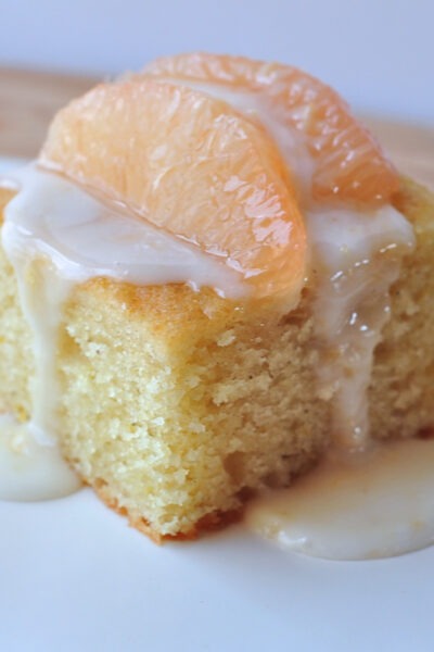 Recipe for Grapefruit Tea Cake on The Creekside Cook