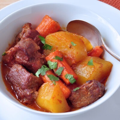 Recipe for Five Spice Pork Stew on The Creekside Cook