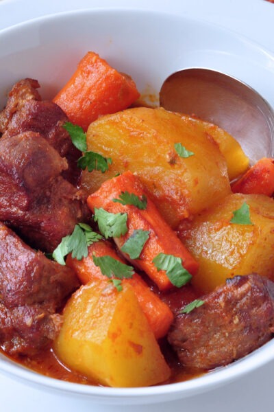 Recipe for Five Spice Pork Stew on The Creekside Cook