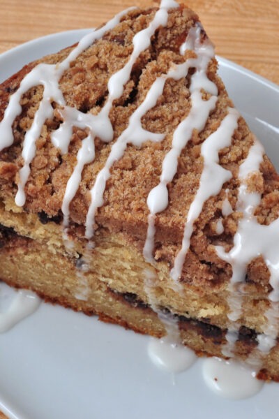 Recipe for Cinnamon Chocolate Chunk Coffee Cake on the Creekside Cook