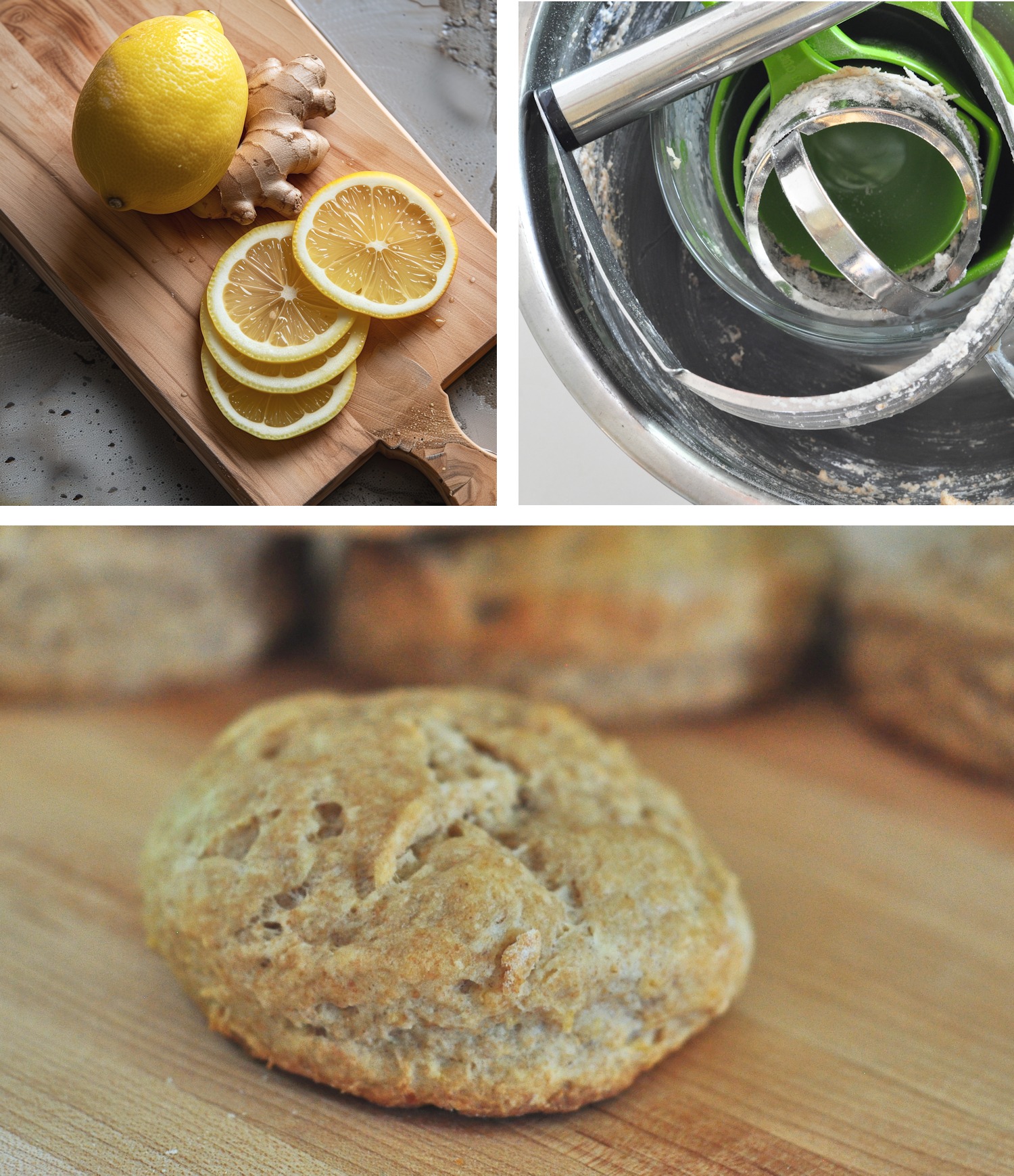 making the scones 