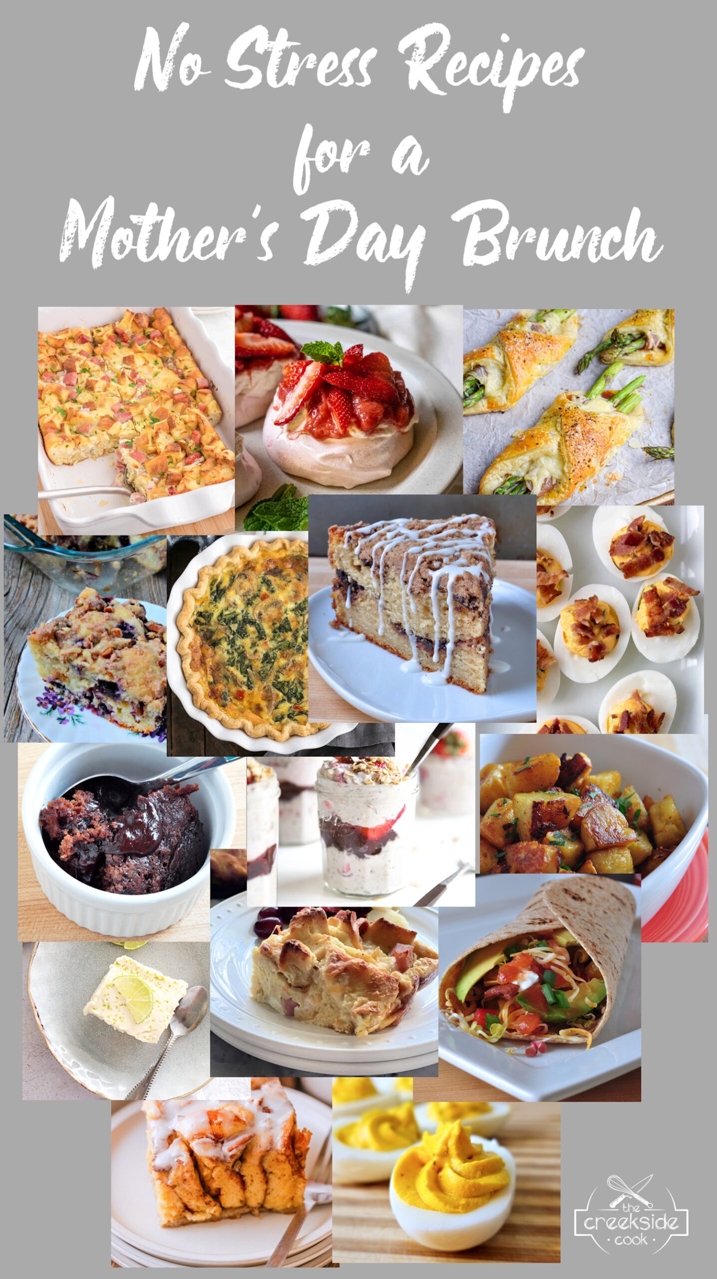 Stress Free Mother's Day Recipes on The Creekside Cook