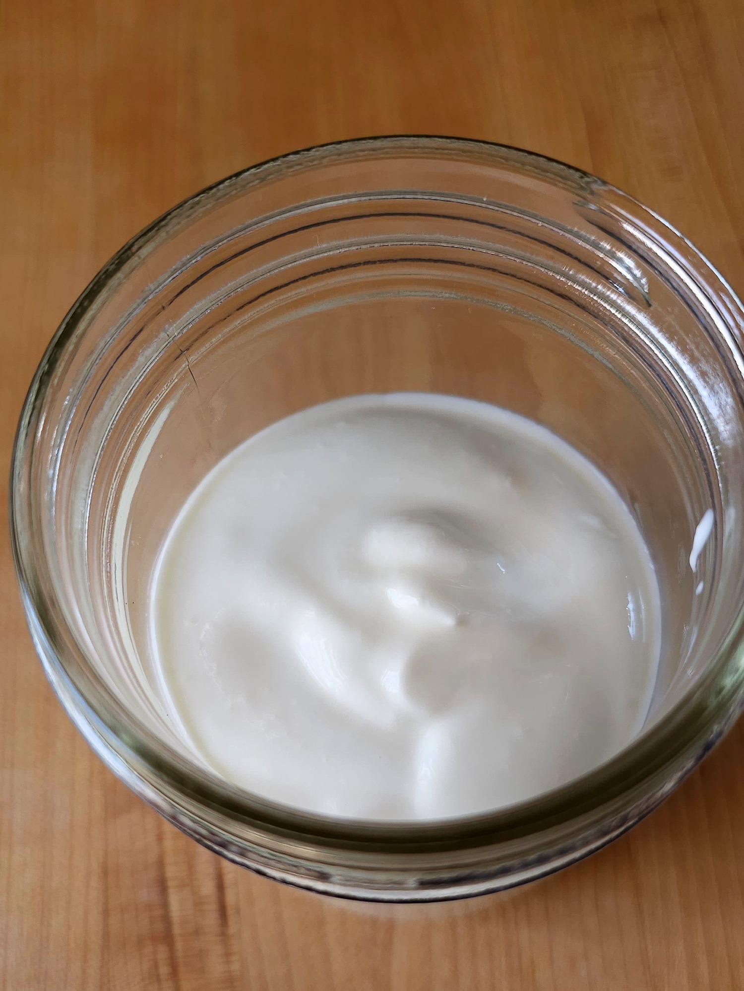 jar of yogurt